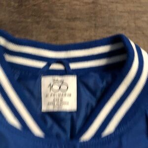 Disney Royal Blue and White Varsity Jacket